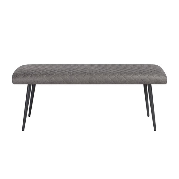Indus Valley Henley Grey Corner Bench Set, Left Hand Facing