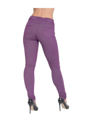 Women’s High-Waisted Stretch Jeans LOOK Jeggings Slim Fit Skinny Denim Trousers – Comfortable, Soft, Pull-On Elastic Waist Pants for Shaping Body Contour, Casual Everyday Wear, Lightweight, Breathable, Stretchy Jean Leggings, Fashion Essentials, Slimming
