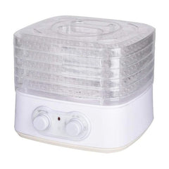 HomeTronix 5 Tray Mini Electric Food Dehydrator Fruit Dryer Meat Vegetables Beef Preserver Machine Beaf Jerk