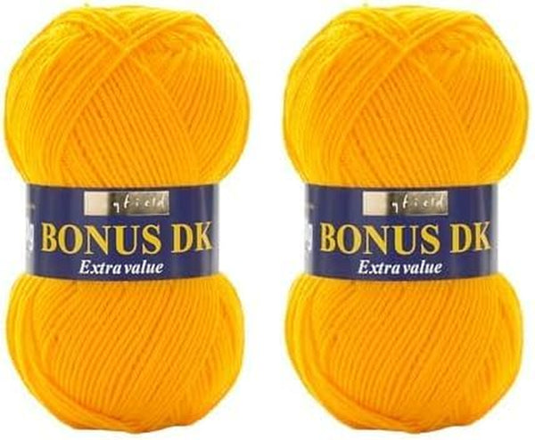 Sirdar Hayfield Bonus DK Double Knitting, White (961), 100G