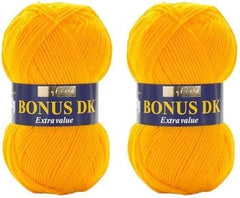 Sirdar Hayfield Bonus DK Double Knitting, White (961), 100G