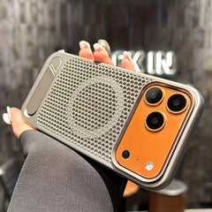 Phone Case - Premium Magnetic Phone Cover for Iphone 17 Pro Max And 16 Pro Max Featuring a Breathable Design for Heat Dissipation, a Durable Electroplated Hard Shell, And Lens Protection, Also Compatible with Model 15