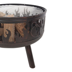 Redfire Blazer Wood Burning Fire Pit + BBQ Grill