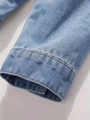 Men's Casual Washed Denim Jacket