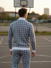 Men's Casual Tracksuits Long Sleeve Jogging Suits Sweatsuit Sets Track Jackets and Pants 2pcs track suits for men set