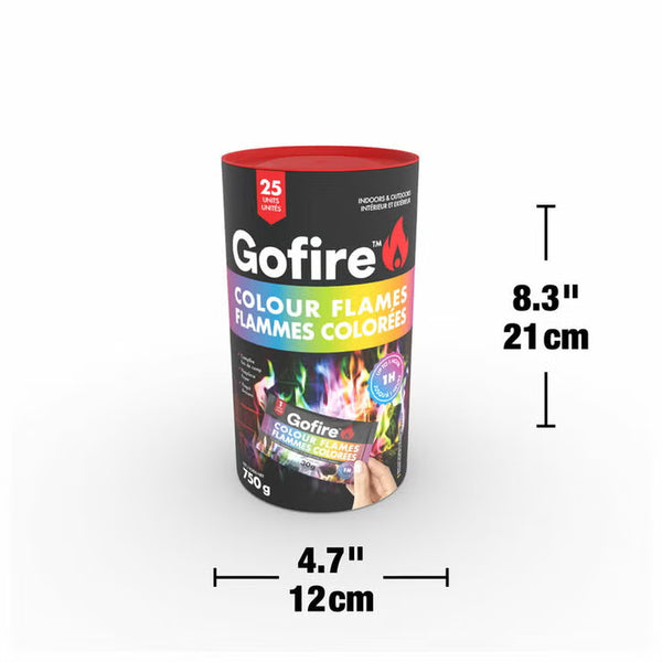 Gofire Colour Flames (25 Pack)