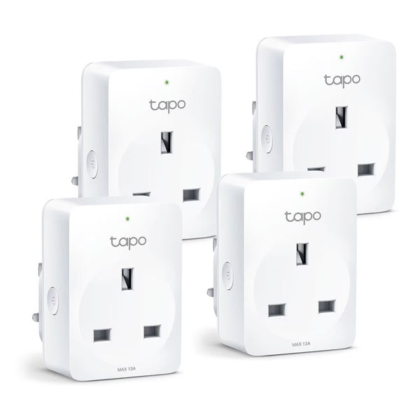 Tp-Link Tapo P110 Mini Smart Wi-Fi Socket with Energy Monitoring - 4 Pack