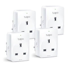 Tp-Link Tapo P110 Mini Smart Wi-Fi Socket with Energy Monitoring - 4 Pack