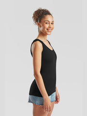 Fruit of the Loom 61376 Ladies' Feminine Fit Sleek Silhouette Valueweight Athletic Vest - Everyday Comfort, Soft Handfeel, Timeless Appeal | Women'S Top