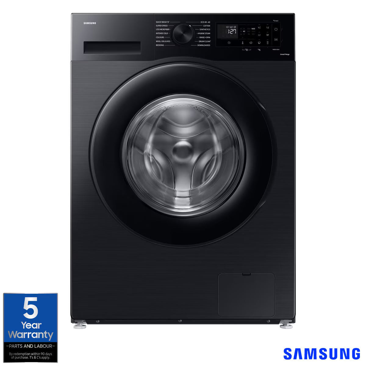 Samsung Series 5 WW11DG5B25ABEU 11Kg, 1400Rpm, Washing Machine a Rated in Black