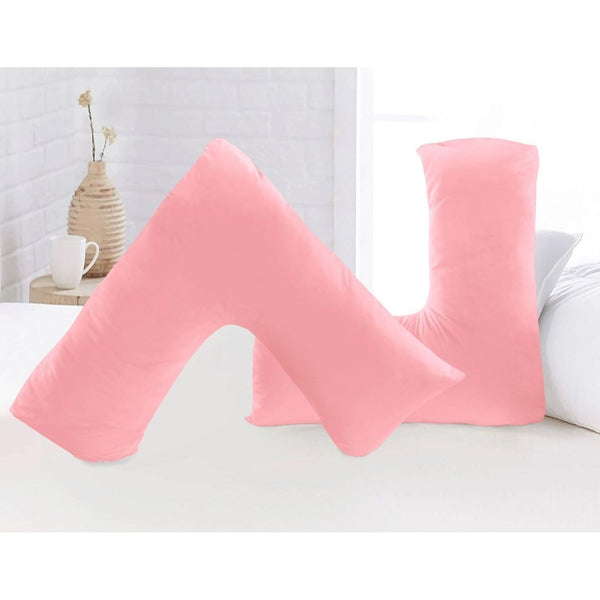 V shaped pillow case microfiber Back & Neck Support Pregnancy/Nursing V Pillowcase cover only Microfiber.