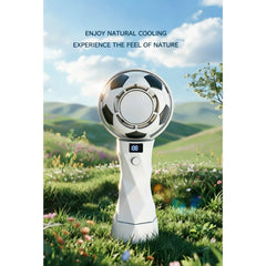 3000mAh Handheld Cooling Fan, Dual Wind & Ice Breeze Modes, 10-Gear Visual Screen Portable Fan, Summer Essential for Outdoors & Travel