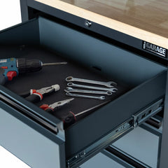 Hilka Professional 24-Gauge Steel 5-Piece Garage Workstation Set