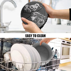 1pc Air Fryer Liners, Black Air Fryer Silicone Liners, Extra Strong Silicone Air Fryer Liners, Basket Air Fryer Accessories