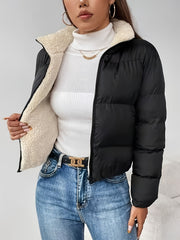 Women's Autumn/Winter Thickened -Lined Long Sleeve Padded Coat