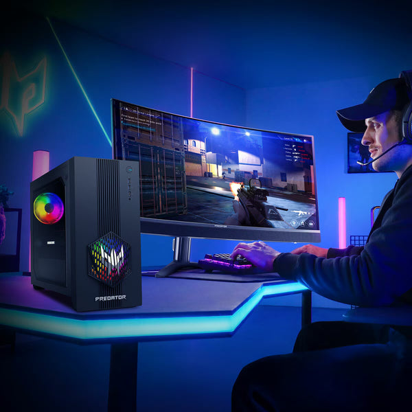 Acer Predator Orion 3000, Intel Core I5, 16GB RAM, 512GB SSD, NVIDIA Geforce RTX 5060 Gaming Desktop PC, DG.E4UEK.001