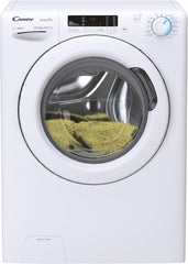 CANDY Quick Pro Washing Machine, 10Kg Wash, 1400 RPM, A-20 Energy Class, 16 Programmes, Pro Active Wash, Builtto Last, White-White, 55X60X85 Cm - GD 4108-80