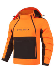 2024 Spring/Autumn Thin Hooded Men'S Thin Jacket Spring/Autumn Outerwear Men'S Versatile Jacket Men'S Casual Trendy Jacket Men'S Preppy Style Jacket