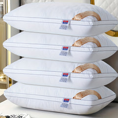 1pc/2pcs/4pcs Hotel-Style Quality Luxury Pillows for Sleeping (800G) Simple, Stylish, Elastic And Elegant, Suitable for Bedroom, Home, Living Room, Home Christmas Decor