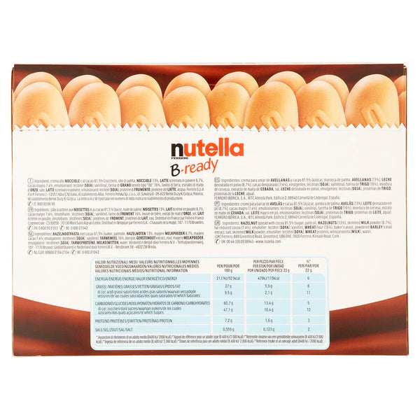 Nutella B-Ready, 15 X 22G