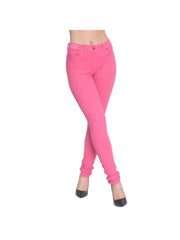 Women’s High-Waisted Stretch Jeans LOOK Jeggings Slim Fit Skinny Denim Trousers – Comfortable, Soft, Pull-On Elastic Waist Pants for Shaping Body Contour, Casual Everyday Wear, Lightweight, Breathable, Stretchy Jean Leggings, Fashion Essentials, Slimming