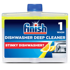 Finish Lemon Sparkle Dishwasher Cleaner, 4 X 250Ml