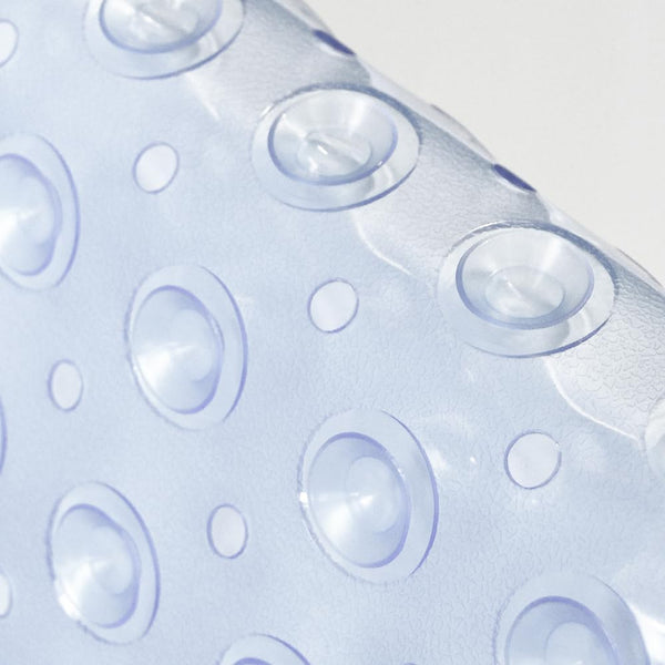 1pc Large Shower Mat – Non-Slip, Strong Suction Cups & Drain Holes, Quick-Dry, Machine Washable, Durable & Comfortable for Bathtub and Bathroom Floor Use