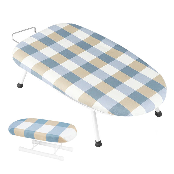 1pc Compact Folding Ironing Board with Pink Floral Pattern - Space-Saving, Easy Storage, Multi-Use Design for Home Use, Durable Plastic Material, Ironing Boards
