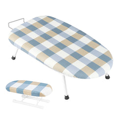 1pc Compact Folding Ironing Board with Pink Floral Pattern - Space-Saving, Easy Storage, Multi-Use Design for Home Use, Durable Plastic Material, Ironing Boards