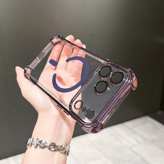 Phone Case - Premium Minimalist Protective Cover for Iphone 17 Pro Max & 17 Pro in Starry Orange, Featuring a Transparent Magnetic Design And Full Drop Protection with Four Corners