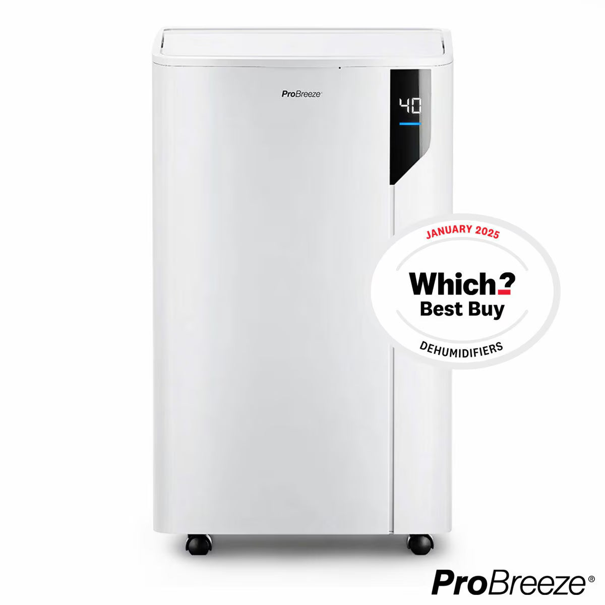 Pro Breeze 20L Premium Dehumidifier with Special Laundry Mode, PB-D-23-UK