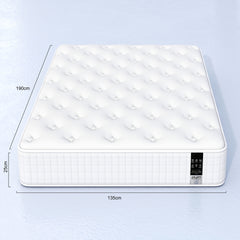 Single/Double Mattress 3FT/4FT6/5FT | Bonnell Spring Cooltouch Breathable Cover, Plush Comfort Support, 19/23/25cm Deep Value Mattress, Oyajia Brand