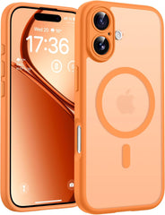 TOCOL Magnetic for Iphone 17 Pro Max Case 6.9-Inch, Compatible with Magsafe, Full Camera Protection, Built-In Magnetic Ring, Drop Protection Shockproof Translucent Matte Phone Cover