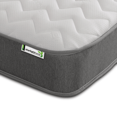 Starlight Beds Zig Zag Hybrid Memory Foam and Open Coil Spring 18CM Deep Mattress