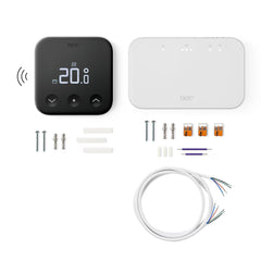 Tado° Whole Home Bundle (Includes Wireless Thermostat X with Hot Water Control, 8 X Smart Radiator Thermostat X & Bridge X)