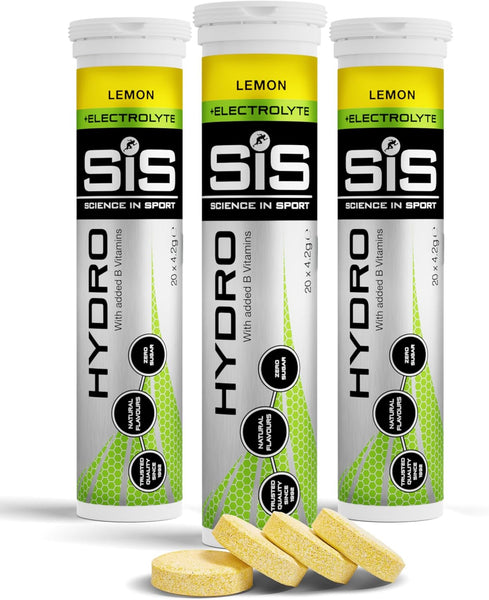 Science in Sport Hydro Electrolyte Tablets 20 Pcs. Berry – Vegan & Gluten-Free, Ideal to Promote Hydration and Maintain Electrolytes Balance (Packaging May Vary)