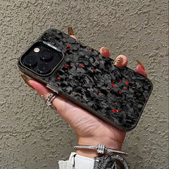 Phone Case: Forged Carbon Fiber Phone Case Suitable for iPhone 17/16/ 15/ 14/ 13/ 12/ 11/ Plus/ Pro/ Pro Max 17Air and Galaxy S25/S24 Plus/S23/S22 Ultra/FE/RedmiProtective Cover, Smartphone Case, Premium Look