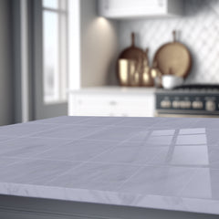 WALPLUS 24pcs Glossy Tile Stickers for Kitchen 15x15cm (6