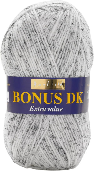 Sirdar Hayfield Bonus DK Double Knitting, White (961), 100G