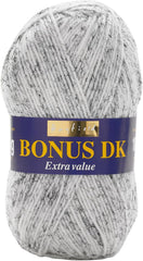 Sirdar Hayfield Bonus DK Double Knitting, White (961), 100G