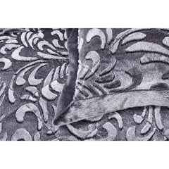 3pcs Embossed Bedspread Set - Coverless Comforter with 2 Pillow Shams, Lightweight All-Season Bedding - Soft Teddy Fleece Bedspread