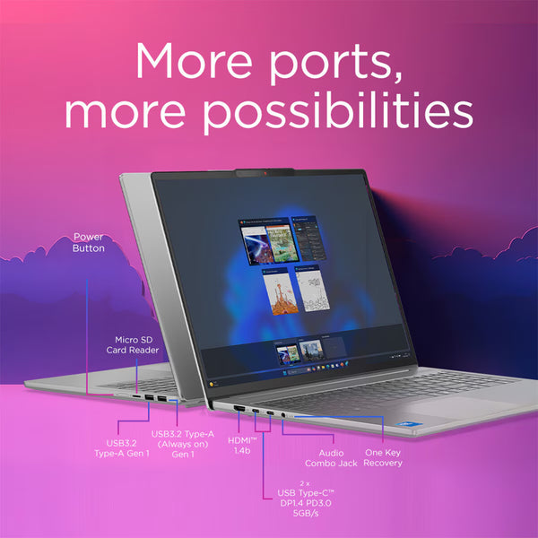 Lenovo Ideapad Slim 5, Intel Core I7, 16GB RAM, 512GB SSD, 14 Inch Laptop, 83HR00BGUK