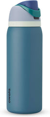 Owala Freesip Insulated Stainless Steel Water Bottle with Straw for Sports and Travel, Leak Proof, Bpa-Free, 945Ml, Iced Breeze