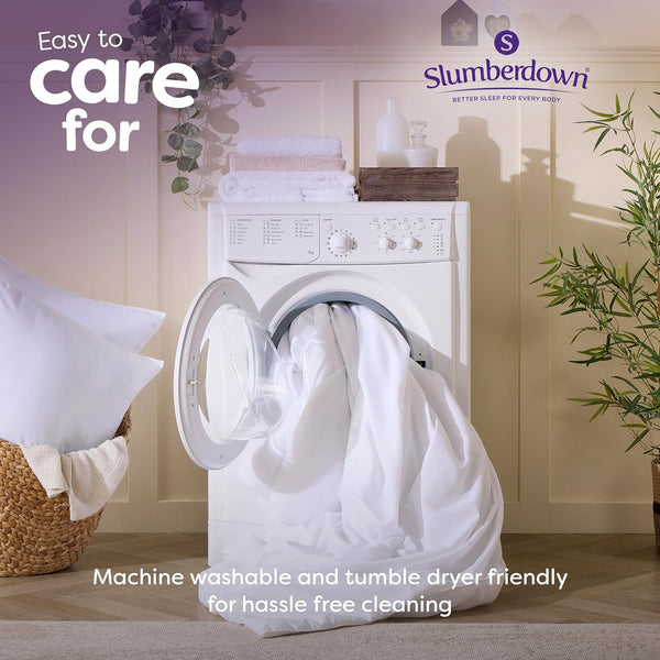 Slumberdown anti Allergy Double Duvet 10.5 Tog - Allergy UK Approved All Year round Double Quilt for Allergy Sufferers - Made in the UK, anti Bacterial and Machine Washable Bedding (200 X 200Cm)
