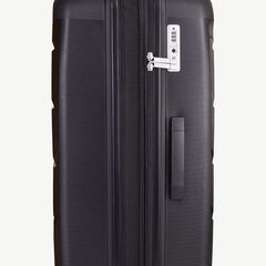 Rock Tulum 2 Piece Hardside Luggage Set in Black