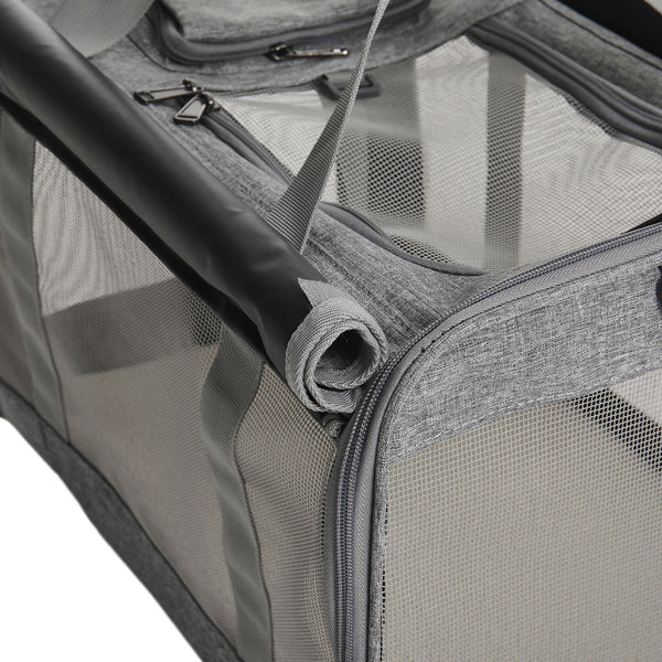 Large Pet Carrier Bag Portable Soft Fabric Fold Dog Cat Puppy Travel Bag in UK