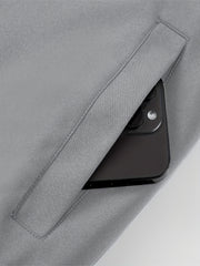 Men'S Casual Bomber Jacket | Spring-Autumn, Non-Stretch, Baseball Collar, Multiple Pockets, Zipper Closure