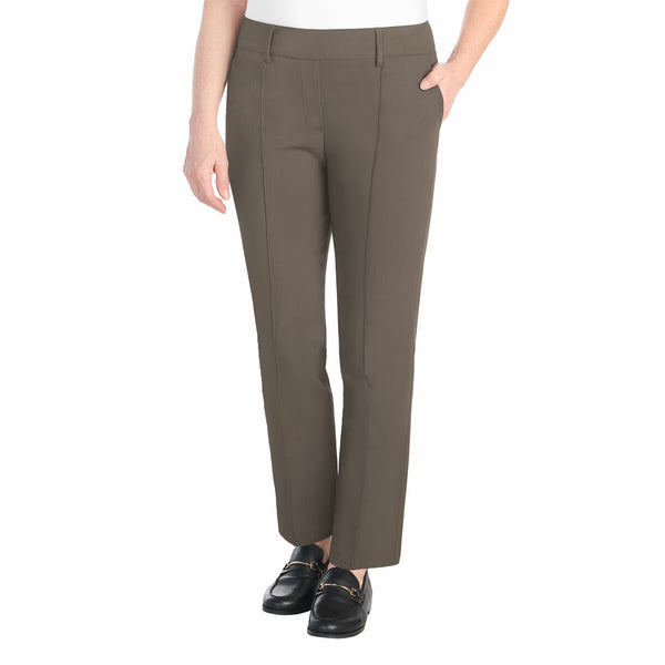 Hilary Radley Pull on Pant in Mushroom