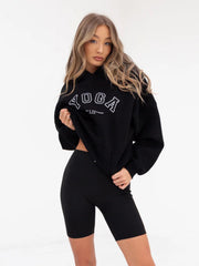 This Oversized Hoodie for Women Showcases a Striking Letter Print. It Has a Relaxed Fit And a Casual Pullover Style, Making It a Must-Have Layering Item for The Spring And Fall Seasons