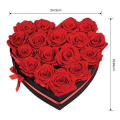 Valentine's 17 Stem Forever Roses